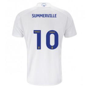 Leeds United Crysencio Summerville #10 Hjemmebanetrøje 2023-24 Kort ærmer